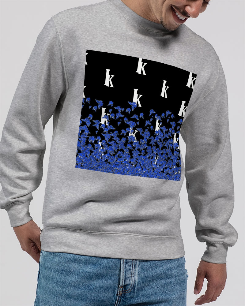 Butterfly Blues Unisex Premium Crewneck Sweatshirt | Lane Seven