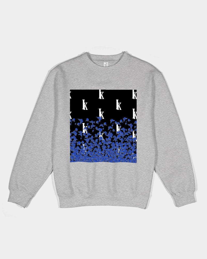 Butterfly Blues Unisex Premium Crewneck Sweatshirt | Lane Seven